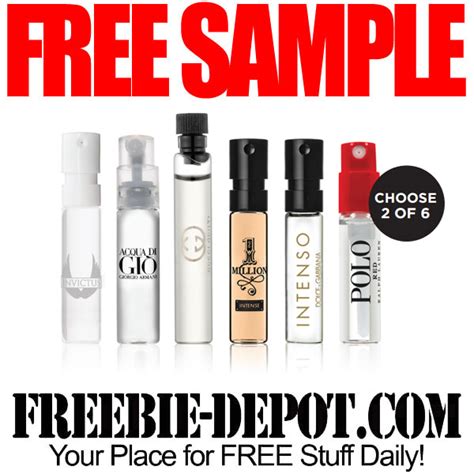 totally free men's cologne samples.